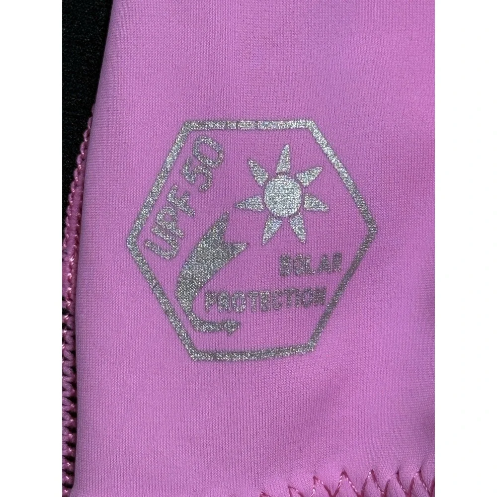 Kids Stingray Aqua Sphere Wetsuit Size 8 Pink / Black Short Sleeve Beach‎ Summer
